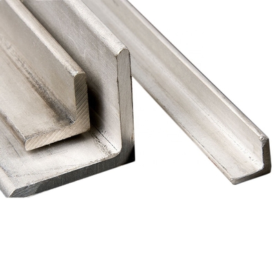 ASTM AISI 202 304 309S الصف الفولاذ المقاوم للصدأ زاوية 5m 6m 8m الطول للصناعة
