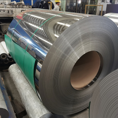 ملفات الفولاذ المقاوم للصدأ 304 321 310s الدرجة المطاط البارد 1mm 1.2mm سمك 1000mm 1219mm العرض BA/2B سطح