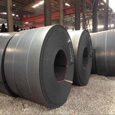 S235jr S275jr St37 ملفات الفولاذ الخفيف المطاط الساخن 4FT عرض 0.8 * 245 للبناء