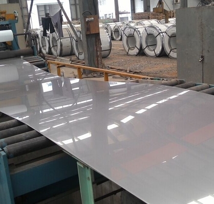الصفحة من الفولاذ المقاوم للصدأ من الصف ISO DIN ASTM 301 302 304 المطاط الساخن / المطاط البارد