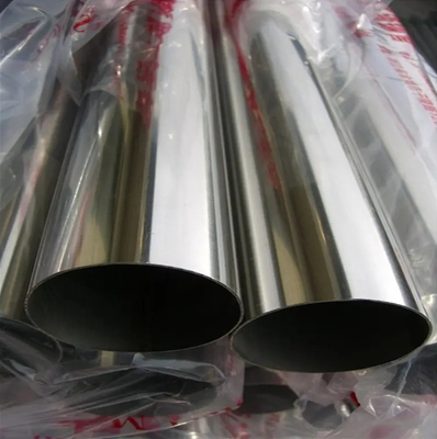 AISI304 321 316 Ss مستديرة 1.4034 سطح ساطع 3mm-100mm قطر SMLS أنابيب الفولاذ المقاوم للصدأ