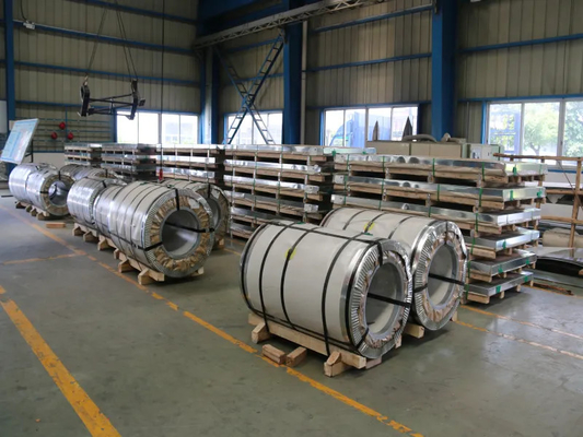 لفائف الفولاذ المقاوم للصدأ ASTM 304 321H 347 الدرجة المطاط البارد 1mm 1.2mm سمك 1000mm 1219mm العرض BA/2B السطح